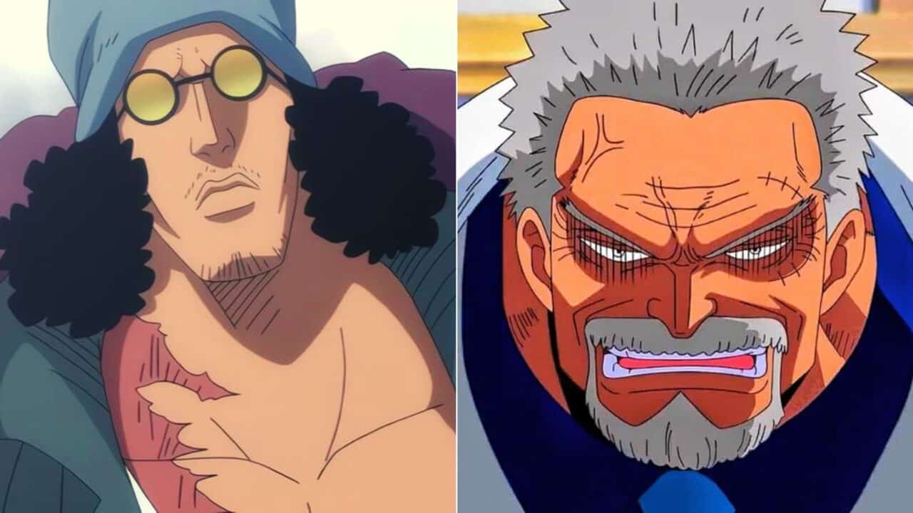 one piece garp et kuzan