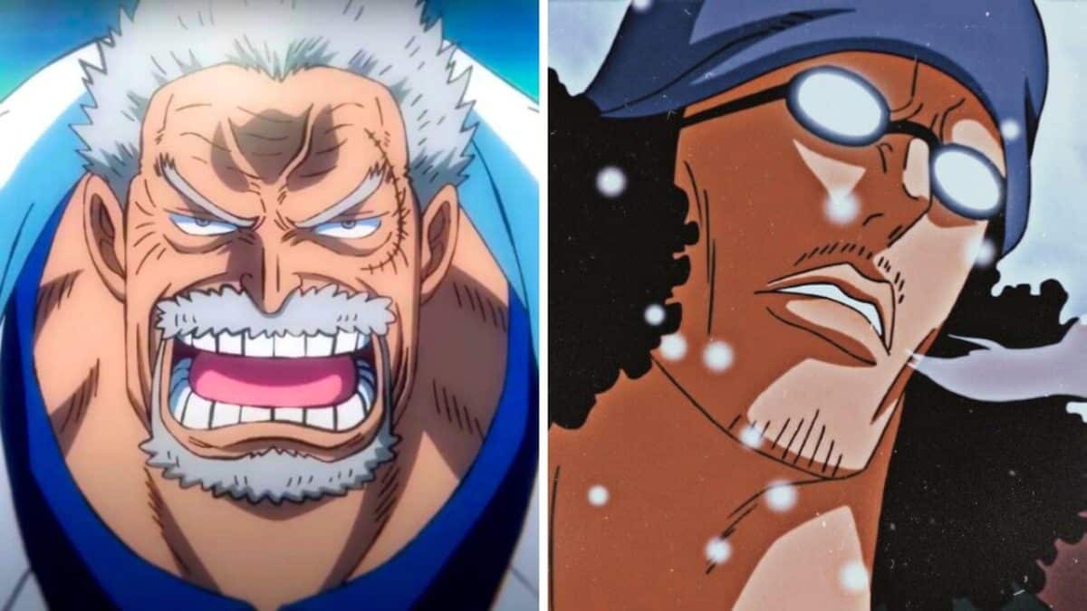 one piece garp kuzan collage 1088