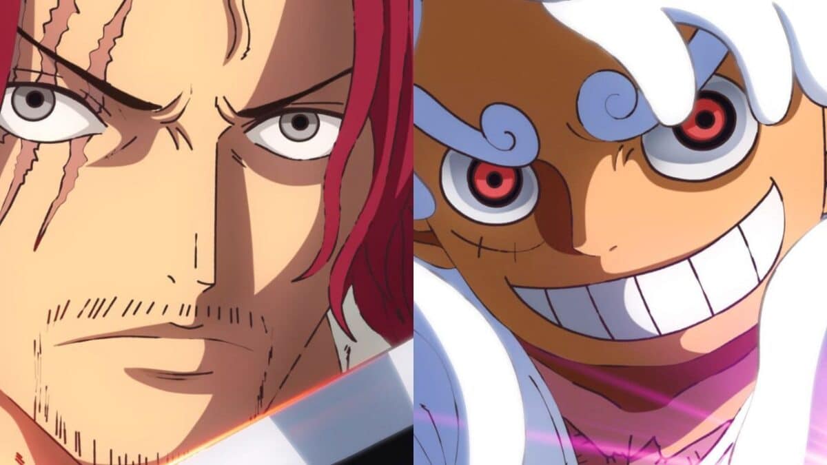 shanks luffy combat