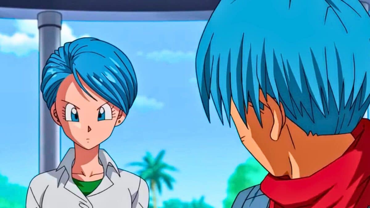 trunks cheveux bleu bulma