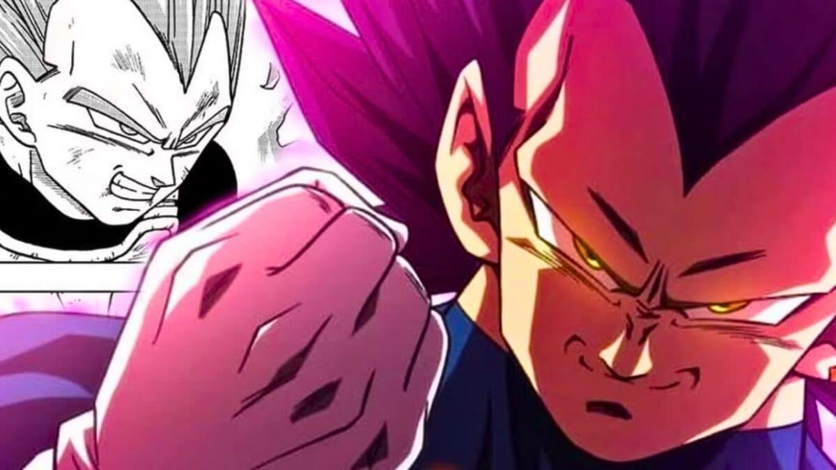 vegeta ultra ego poing serre