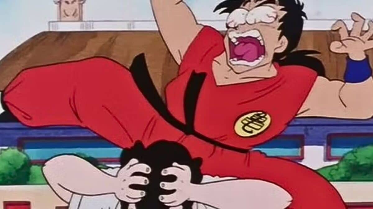 yamcha et dieu combat hilarant