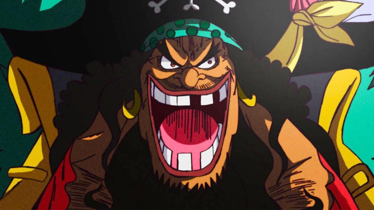 barbe noire one piece illustration