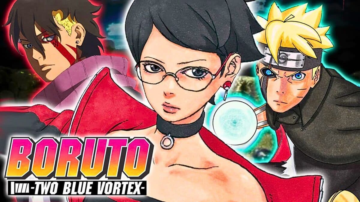 boruto two blue vortex montage sarada boruto