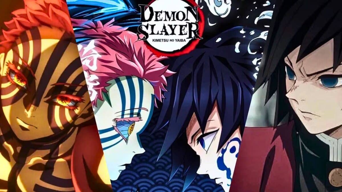 demon slayer akaza giyu versus