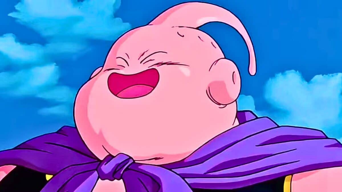 majin buu heureux