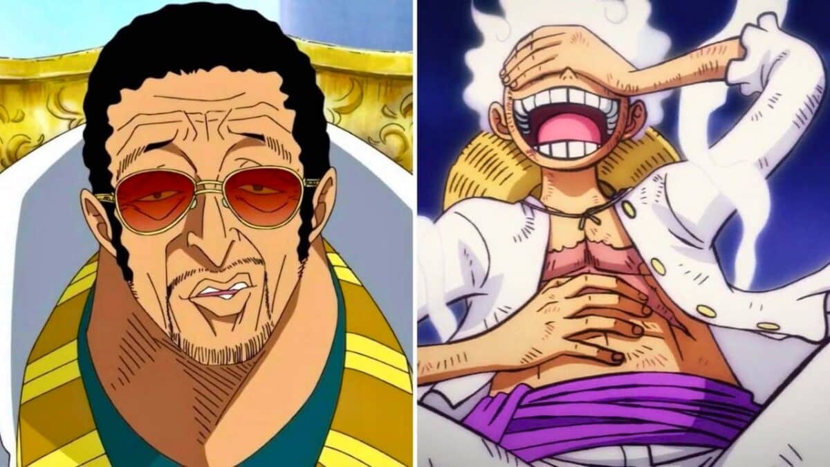 one piece kizaru luffy collage