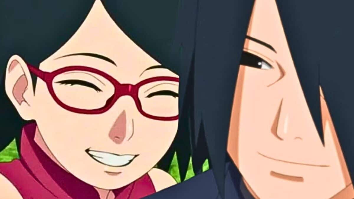 sarada sasuke pere fille