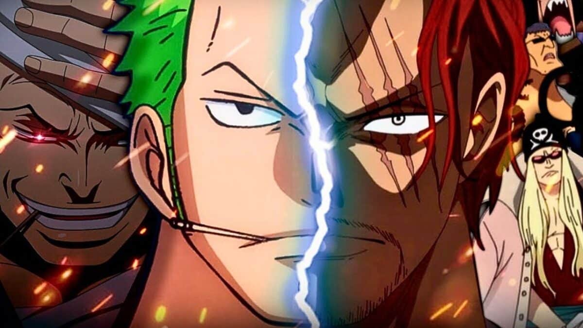 shanks vs zoro