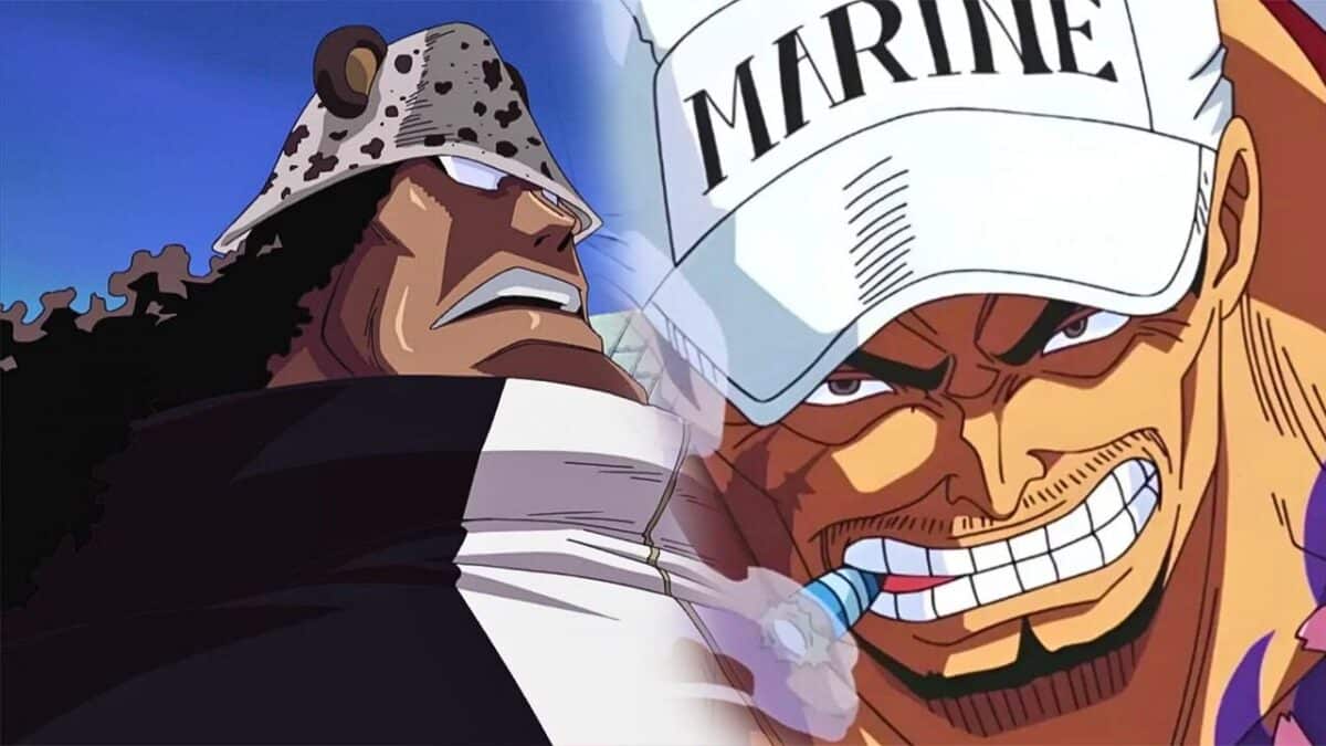 Akainu et Kuma affrontement