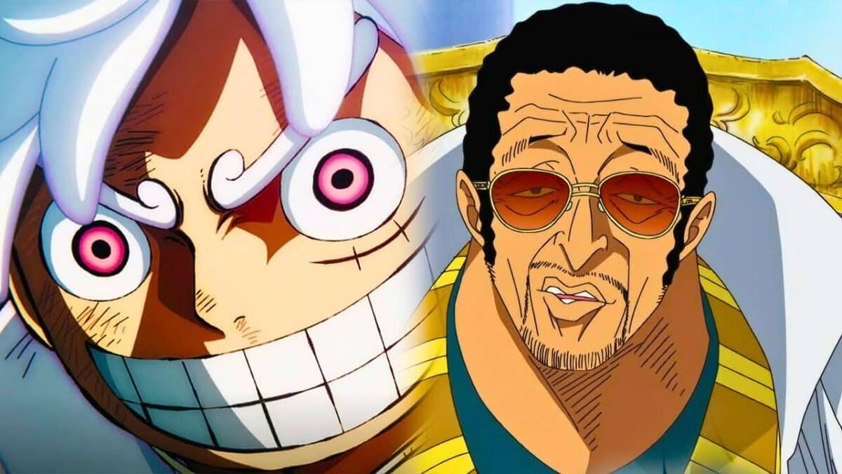 Kizaru borsalino vs luffy en gear 5