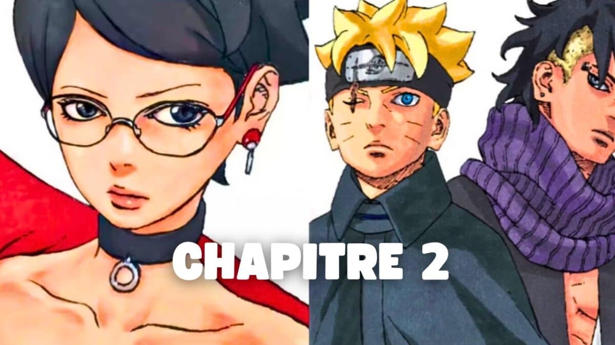 boruto two blue vortex chapitre 2 kawaki boruto sarada