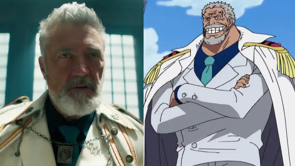 garp netflix vs anime one piece