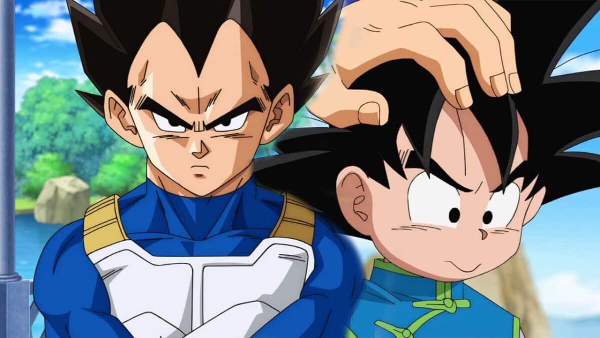 goten et vegeta pere fils