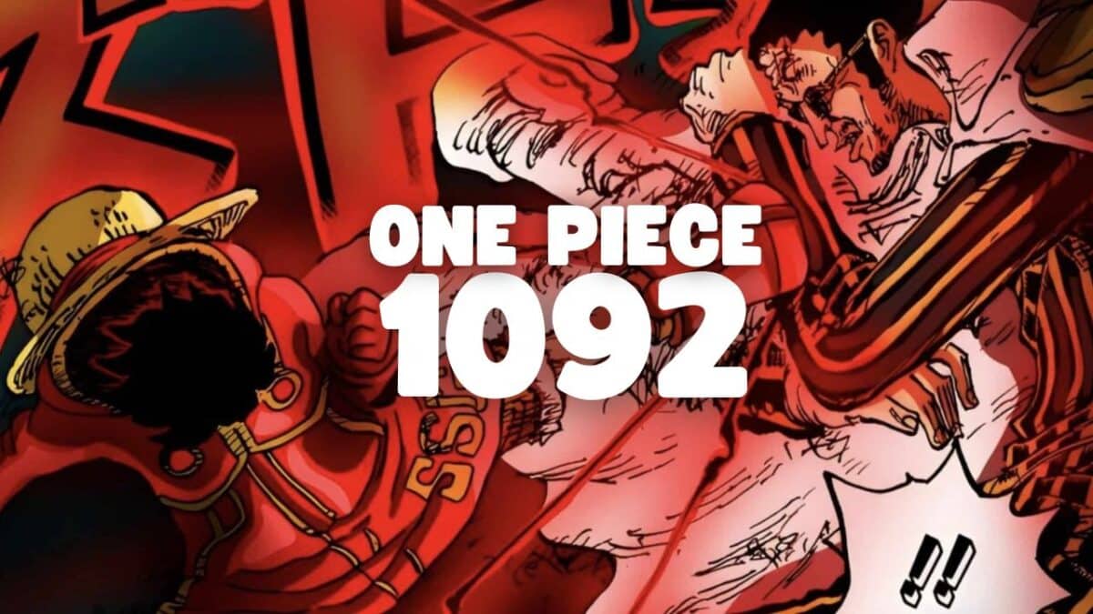 luffy kizaru rouge fight 1092 chapitre one piece