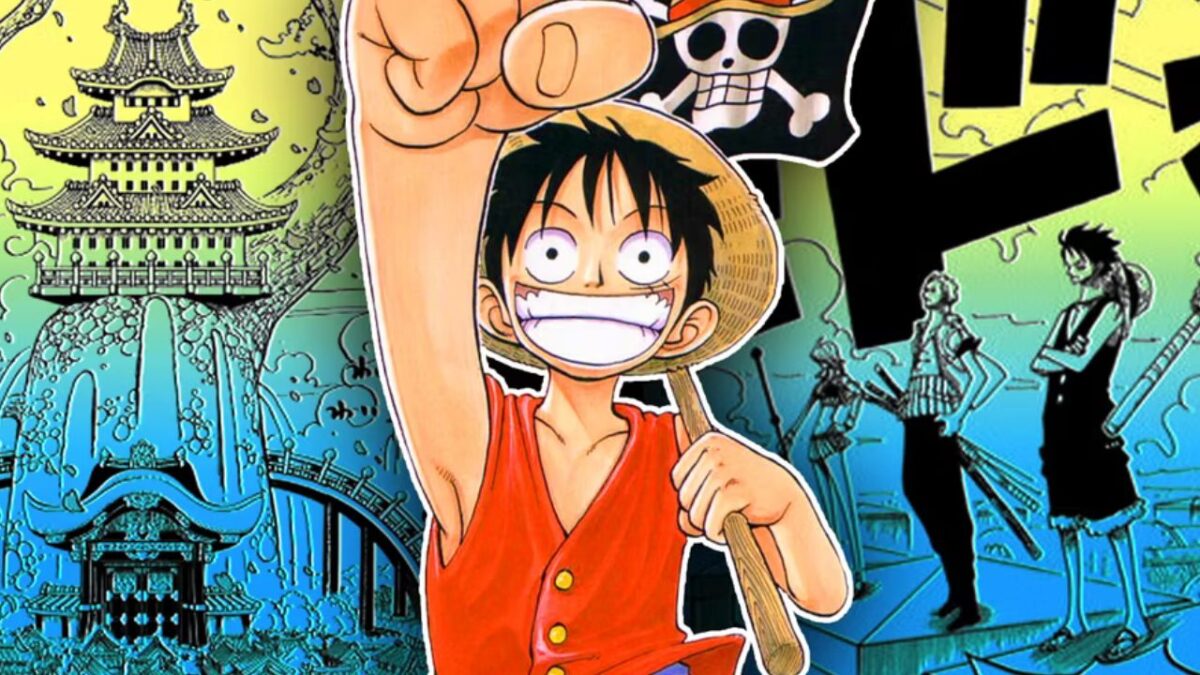 one piece luffy fond manga