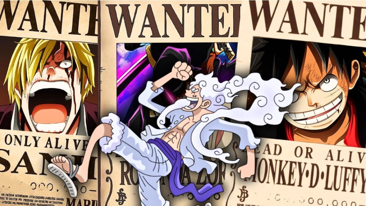 Affiche Avis de Recherche LUFFY prime 3 milliards, One Piece