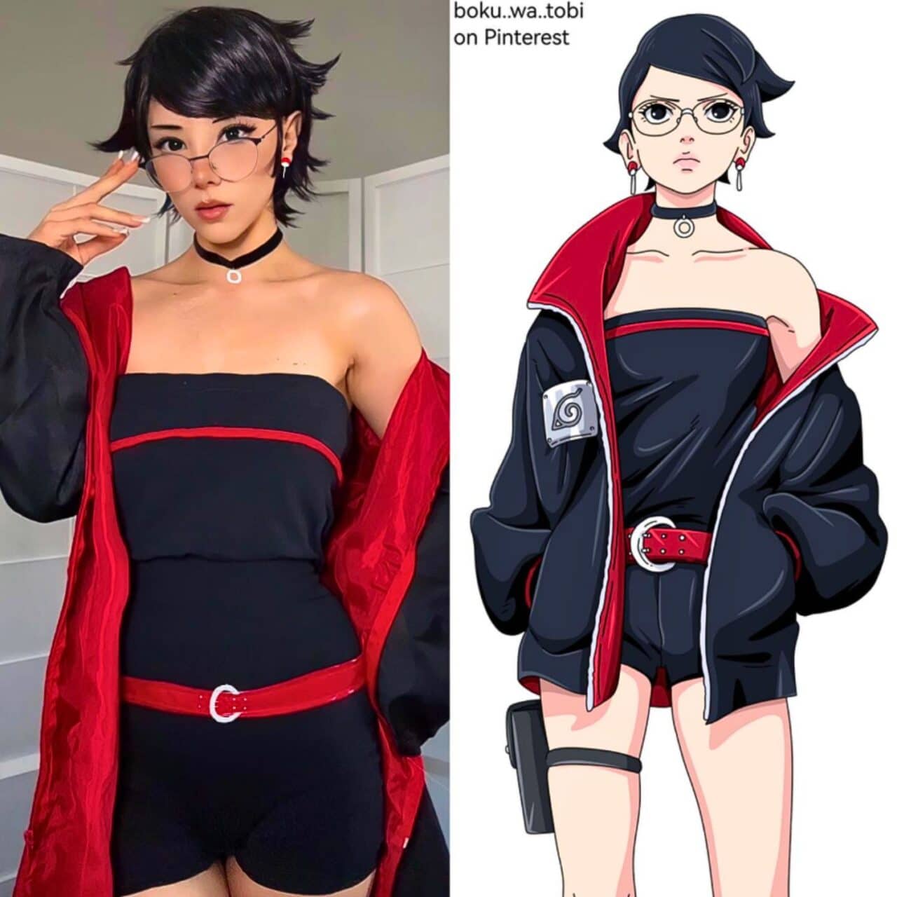 sarada timeskip cosplay