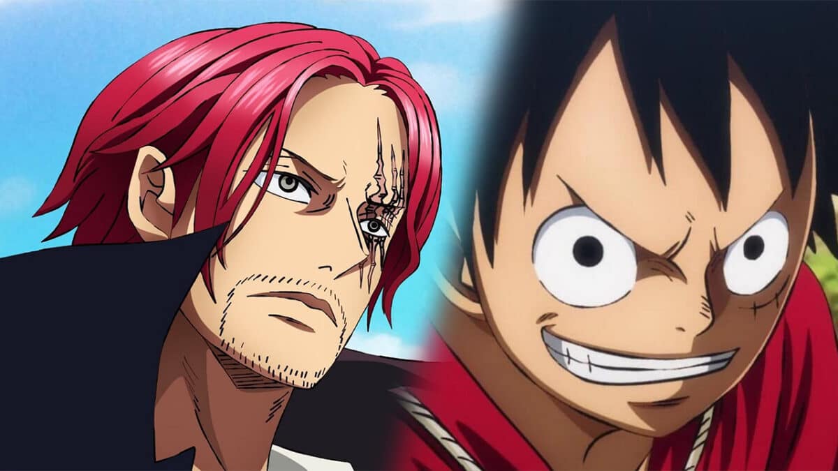 shanks luffy affrontement