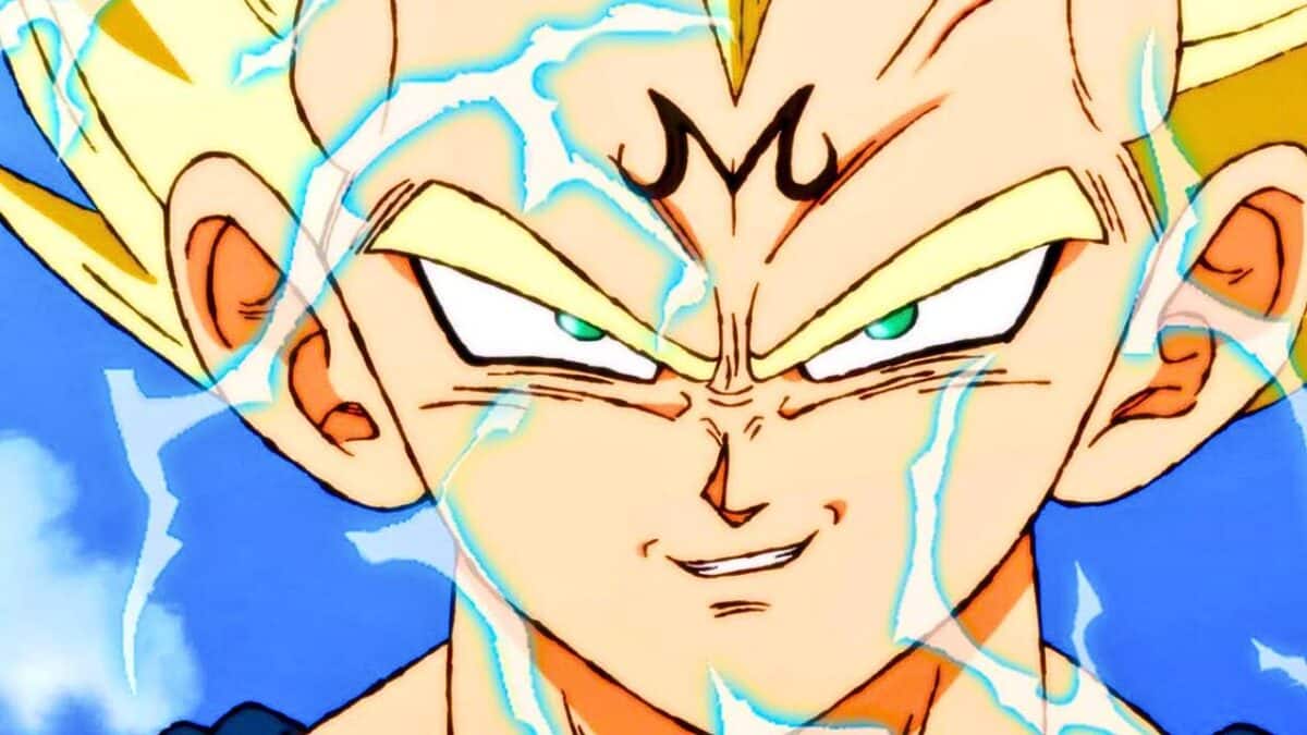 vegeta majin