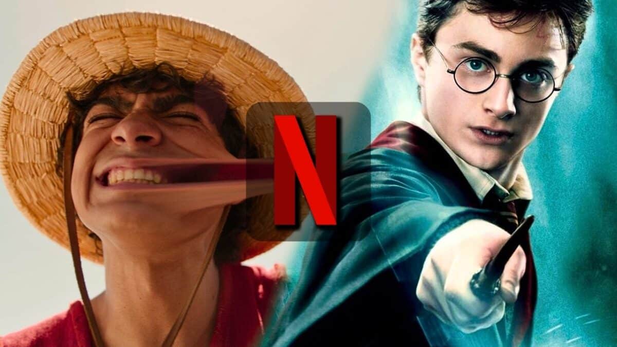 Luffy one piece netflix et harry potter