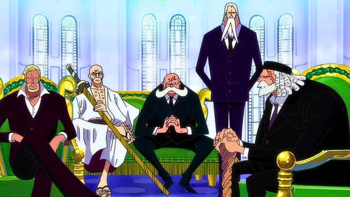 gorosei one piece gouvernement mondial