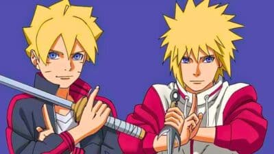 minato et boruto petit grand