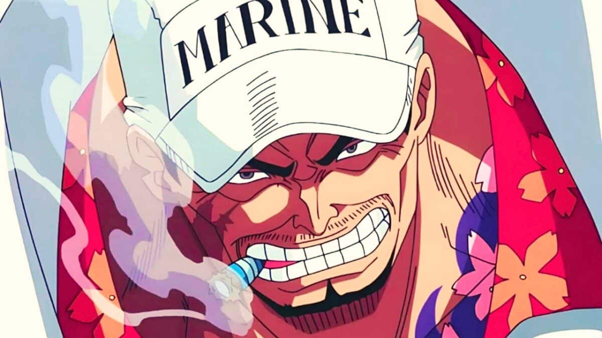 one piece akainu cigare