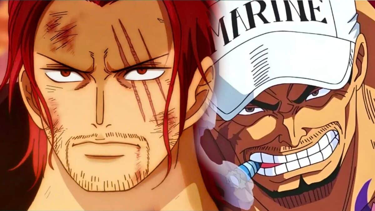 shanks one piece et akainu