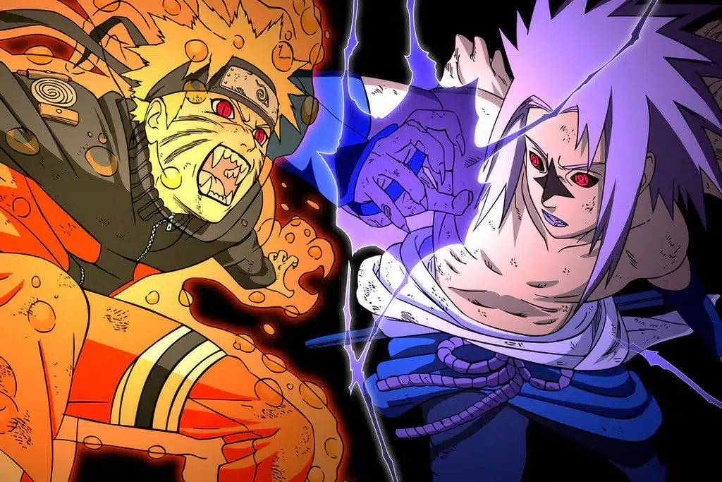 sasuke vs naruto combat premier