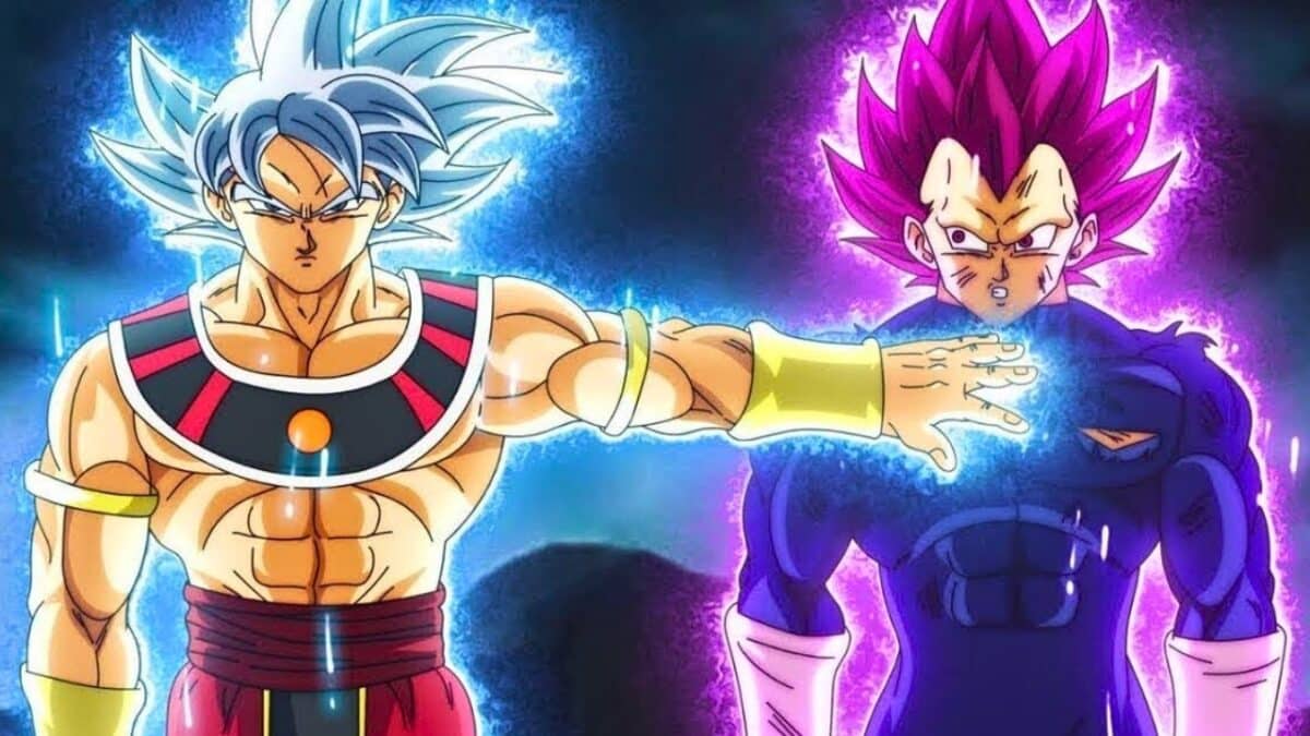 dragon ball super vegeta et goku god