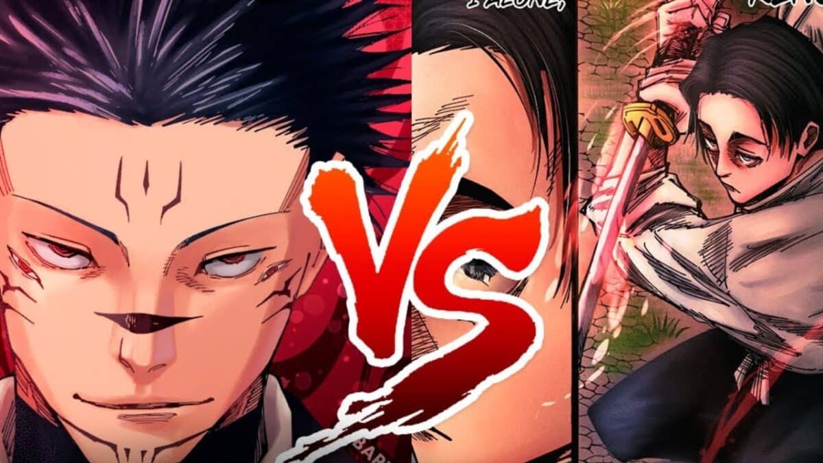 jujutsu kaisen sukuna vs yuta okkotsu