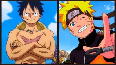 one piece luffy et naruto