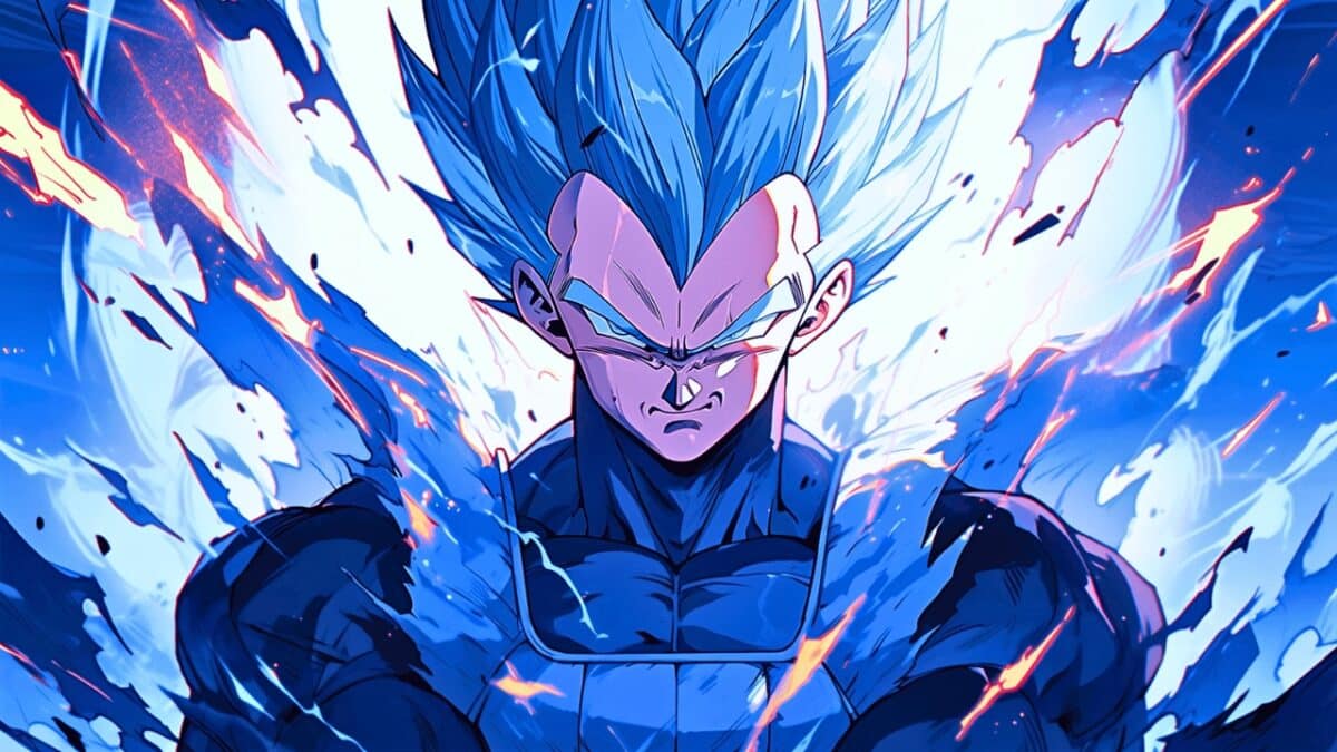 vegeta super saiyan blue