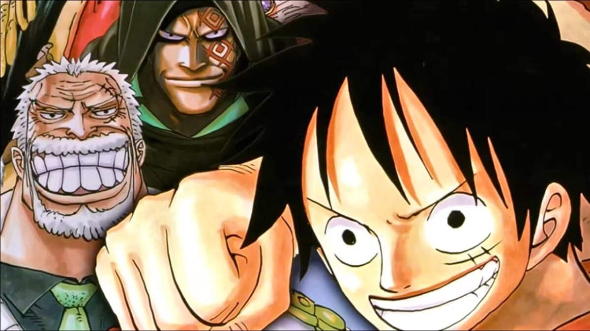 luffy garp dragon famille D