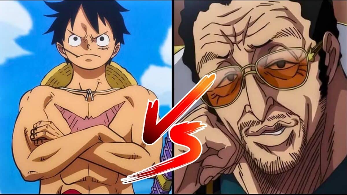 luffy vs kizaru one piece