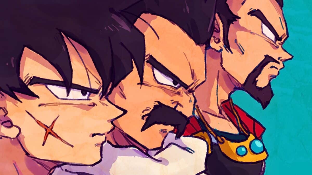 parents goku vegeta dragon ball