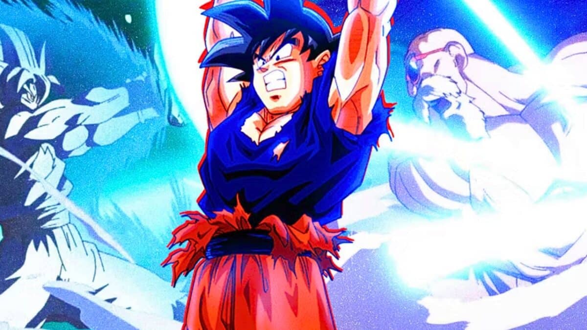 goku attaque dbsuper